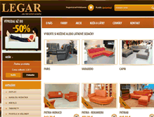 Tablet Screenshot of legar.sk