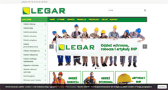 Desktop Screenshot of legar.pl